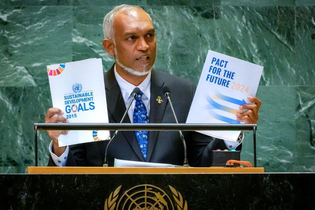 President Dr Muizzu at the General Debate at the 79th session of the UNGA