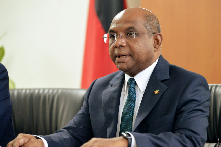 Minister of Foreign Affairs, Abdulla Shahid.