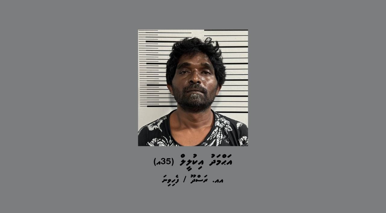 ހަށިގަނޑުގެ ތެރޭގައި މަސްތުވާތަކެތި ފޮރުވައިގެން އުޅުނު މީހަކު ހައްޔަރުކޮށްފި