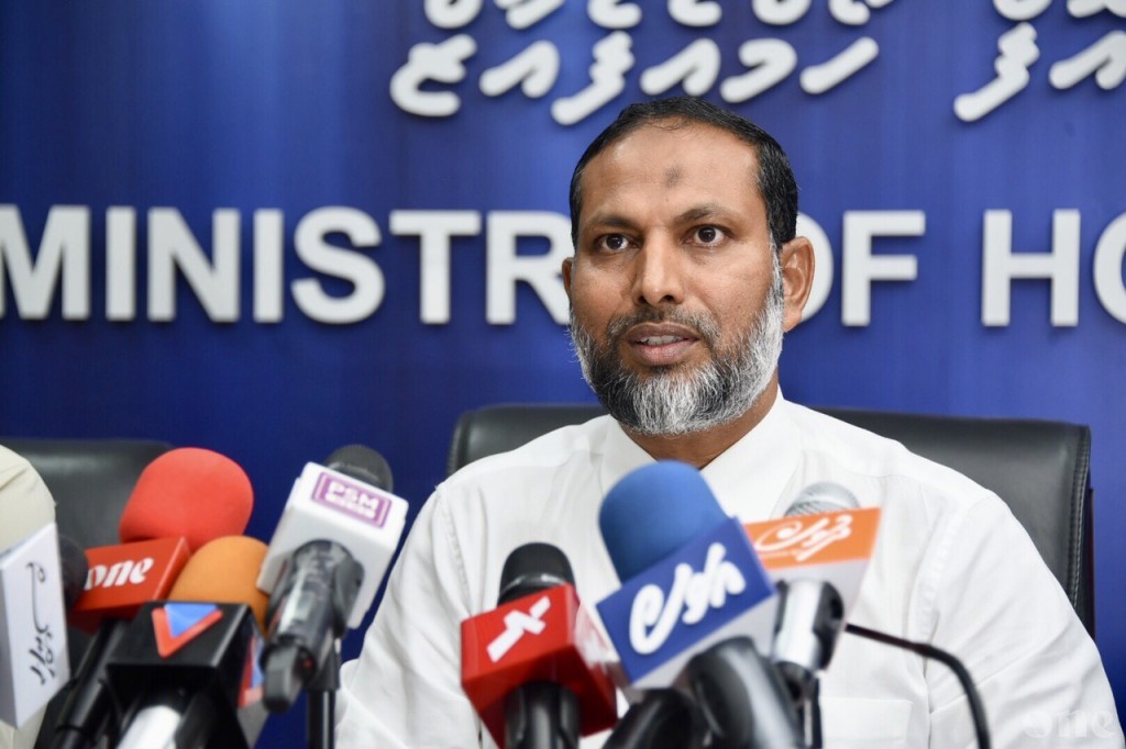 Home Minister Imran Abdulla.