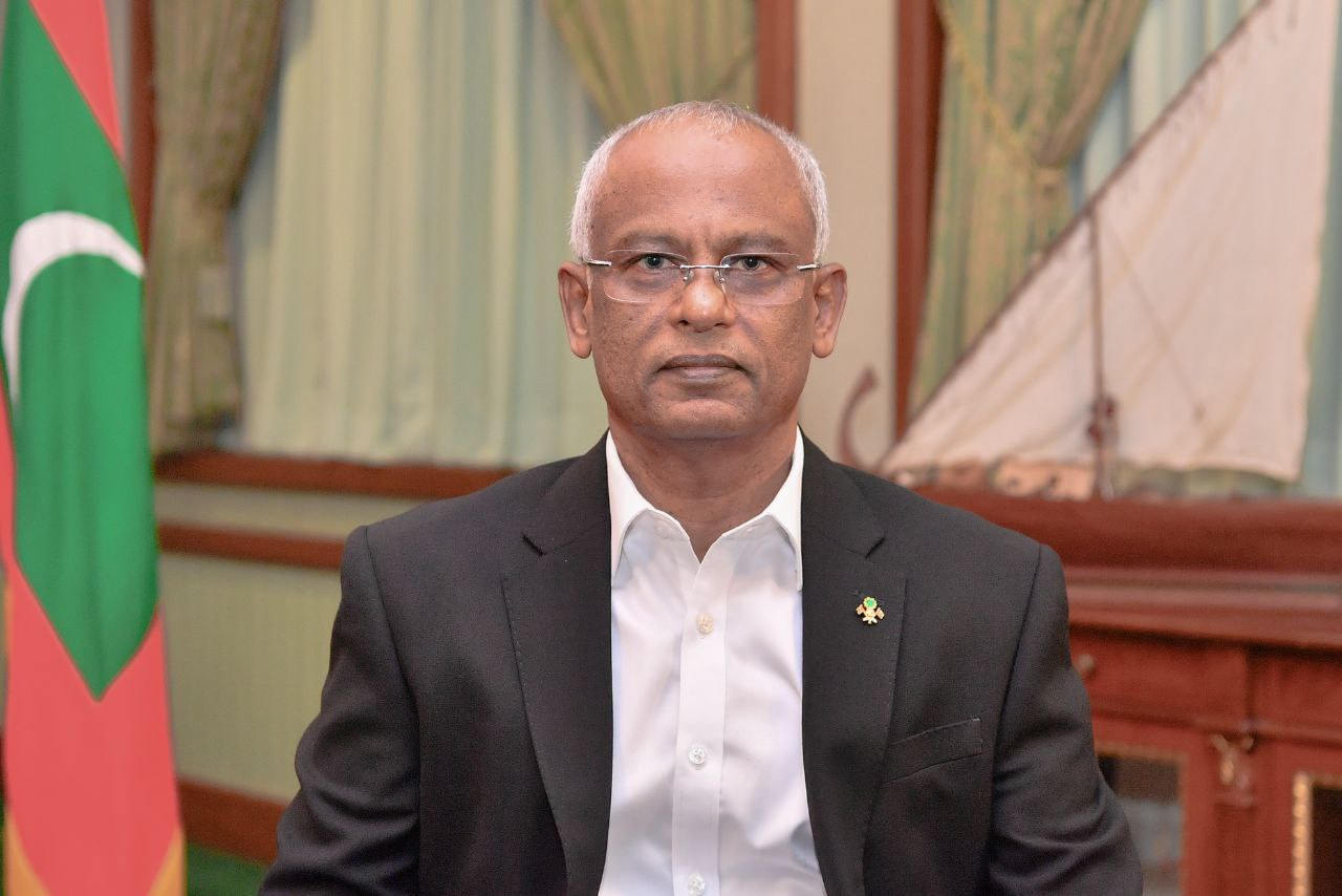 President Ibrahim Mohamed Solih