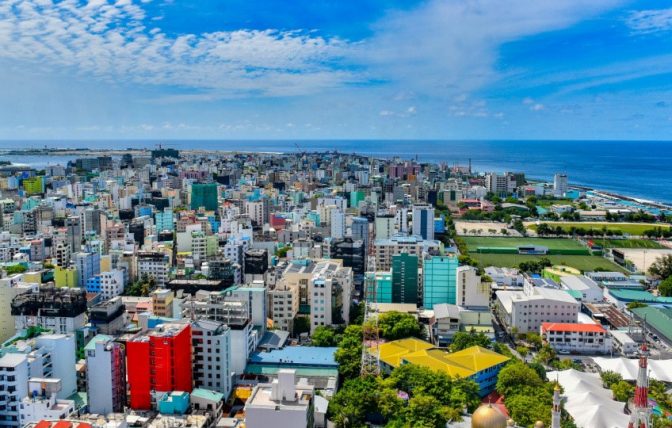 Aerial view of Male' City.  Photo: Social Media