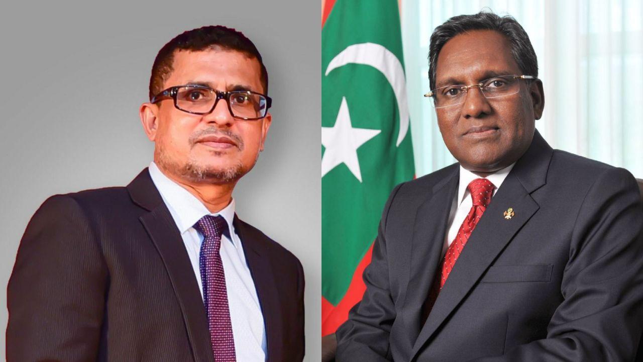 Chairman of Cyryx College, Mr. Ahmed Shareef  and former President, Dr. Waheed