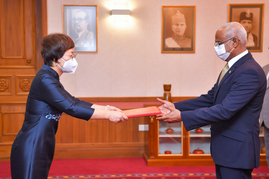 ޤައުމުތަކުގެ ދާހިލީ ކަންކަމުގެ ތެރެއަށް ނުވަންނާނަން - ޗައިނާ