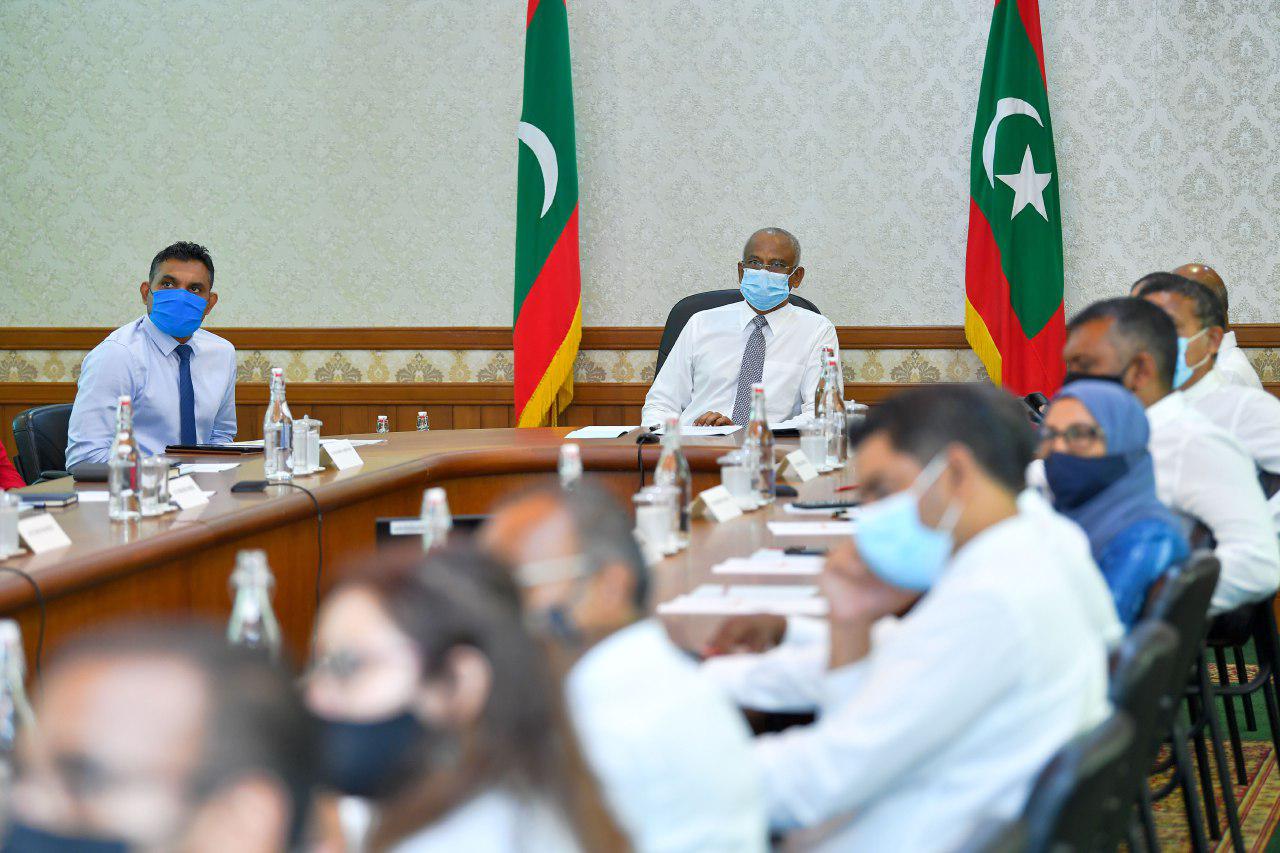 ރައީސުލްޖުުމްހޫރިއްޔާ ކޯވިޑް-19 ޓާއްސްކްފޯސްއާއި ބައްދަލު ކުރައްވަނީ