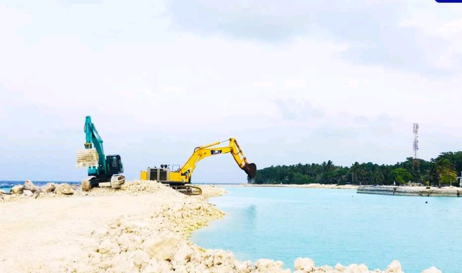 މާޅޮހު ބަނދަރުގެ ހާބަރ ބޭސިން ފުންކުރުމުގެ މަސައްކަތް ނިމިއްޖެ