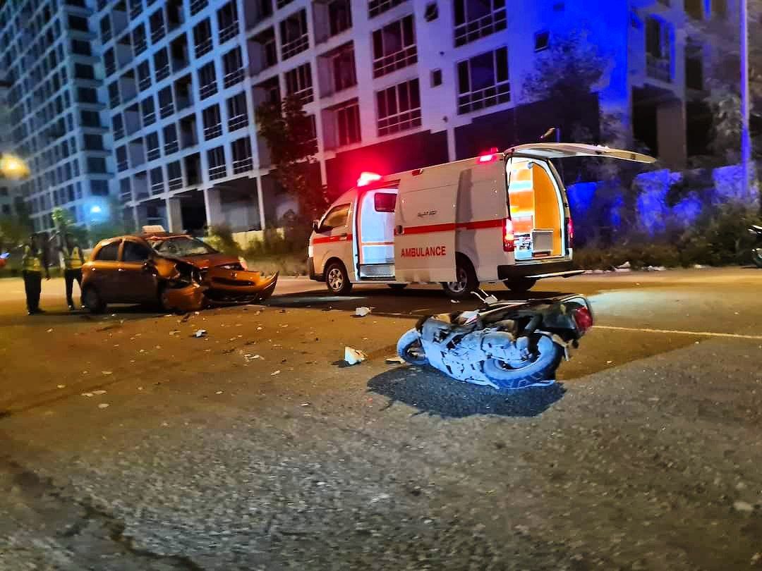 ހުޅުމާލޭގައި ނުރައްކާތެރި އެކްސިޑެންޓެެއް؛ އެކަކުގެ ހާލު ސީރިއަަަަސް!