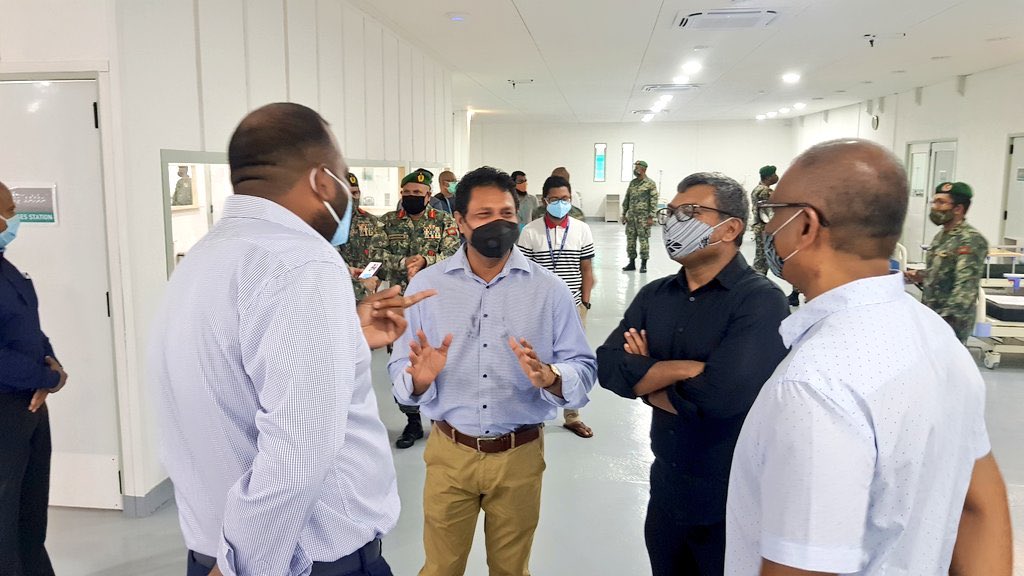 COVID-19 medical treatment facility in Hulhumale’