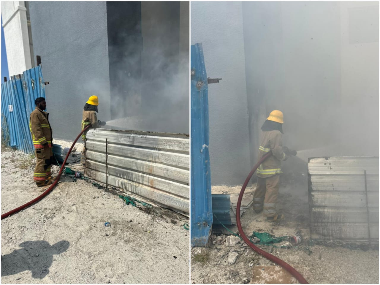 އަލިފާނުގެ ހާދިސާގައި ގެއްލުންވި އަމާން ދޯދި ޓަވަރުގައި ފެން ބޭނުންނުކުރަން އަންގައިފި