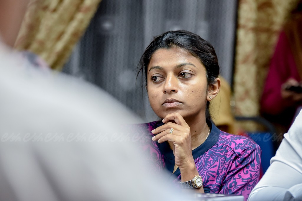 The Vice-President and MP for North Galolhu constituency Eva Abdulla