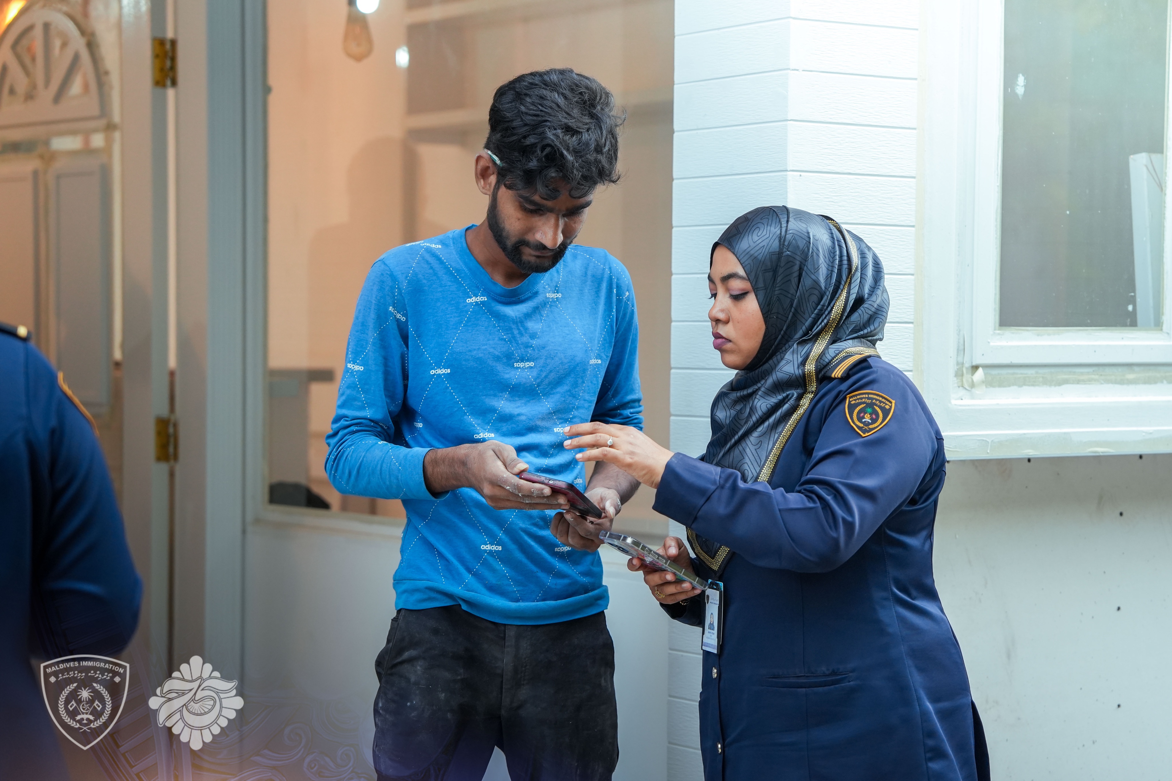 ހުޅުމާލޭގައި ޤަވާއިދާ ޚިލާފަށް އުޅުނު 12 ބިދޭސީއަކު އިމިގްރޭޝަންގެ ބެލުމުގެ ދަށަށް