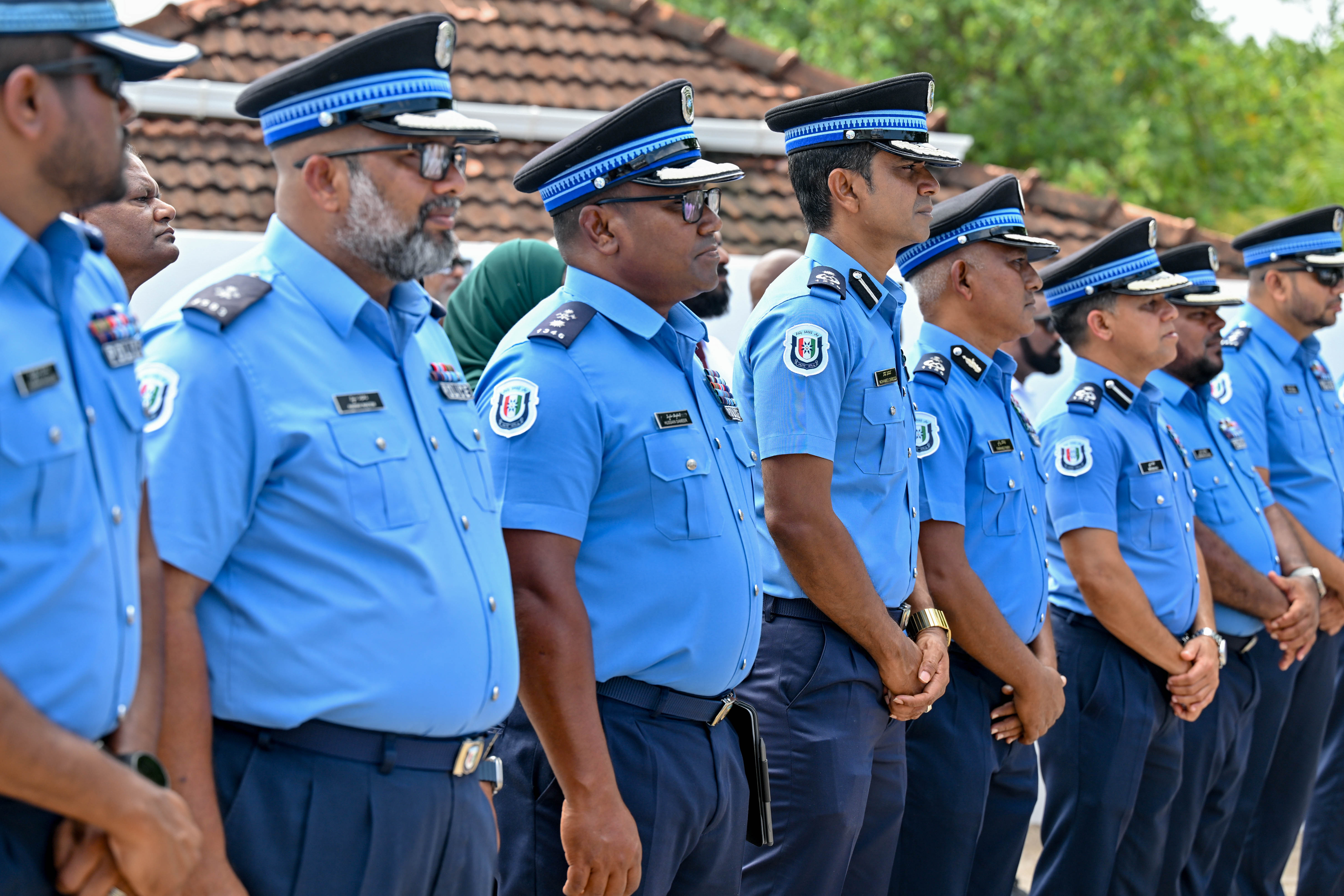 ފުލުހުންގެ އިސް އޮފިސަރުންތަކެެއް ރަސްމިއްޔާތެެއްގައި ބައިވެރިވަނީ