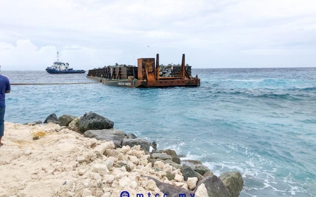 އިހަވަންދޫ ބަނދަރުގެ ބޮޑުބައެއް ނިމިއްޖެ