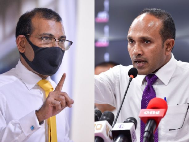 މުހައްމަދު ޖަމީލް (ކ) ރައީސް މުހައްމަދު ނަޝީދު (ވ)