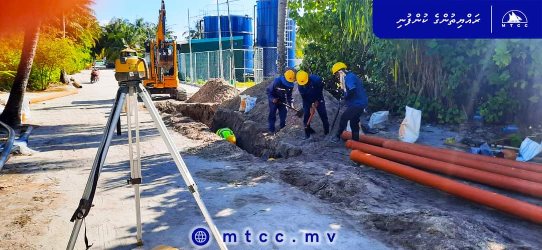 ގާދިއްފުށި ނަރުދަމާ ހޮޅިވަޅުލުމުގެ މަސައްކަތް ފަށައިފި