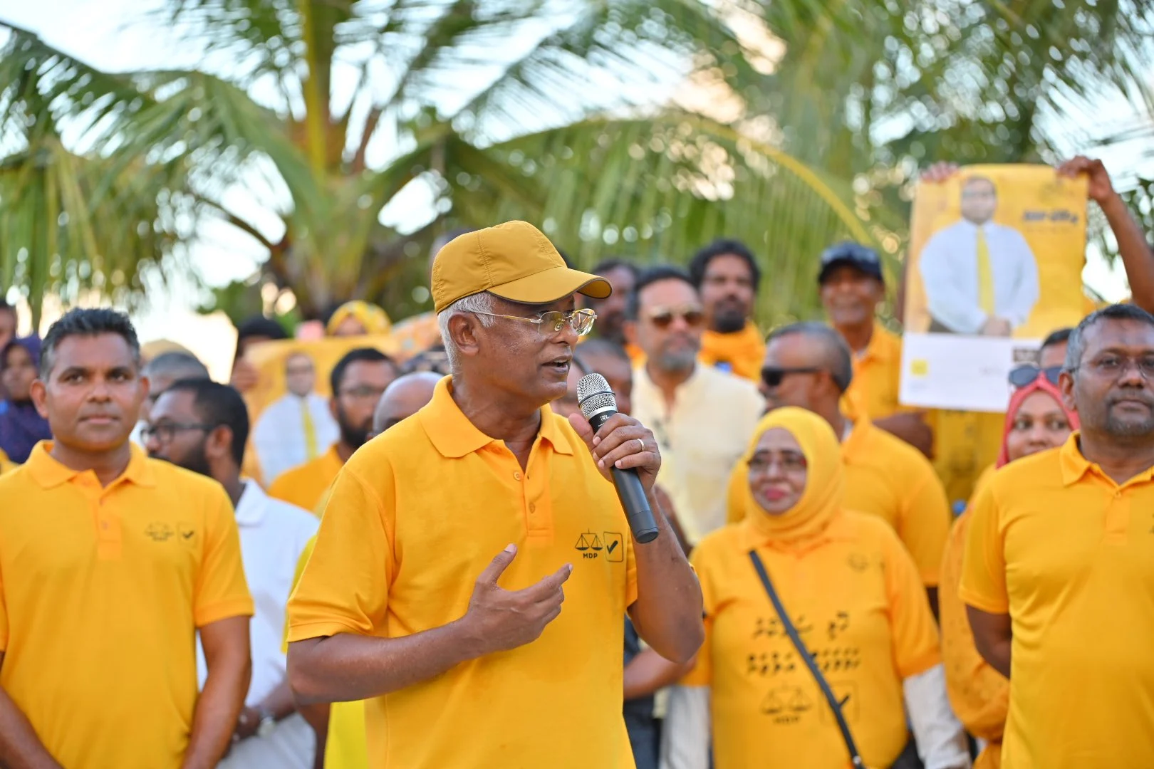 Former President Solih warns against Government deception ahead of Elections