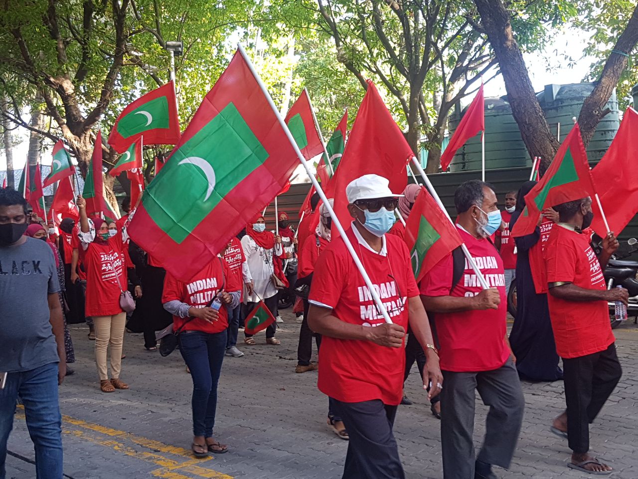 އިދިކޮޅު ޕްރޮގްރެސިވް ކޯލިޝަނުން ބޭއްވި އެއްވުމެއްގެ ތެރެއިން
