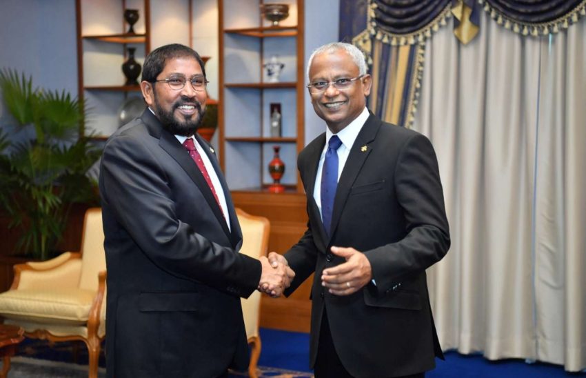 ރައީސް ޞާލިޙާއެކު ކޯލިޝަން ނުހައްދަވާނެކަން ޤާސިމް ރަސްމީކޮށް އަންގަވައިފި