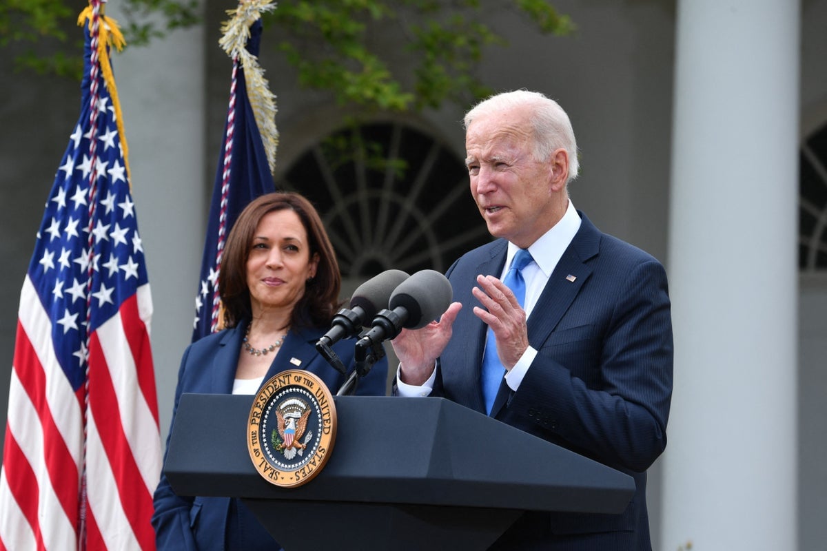 President Joe Biden and Vice President Kamala Harris.