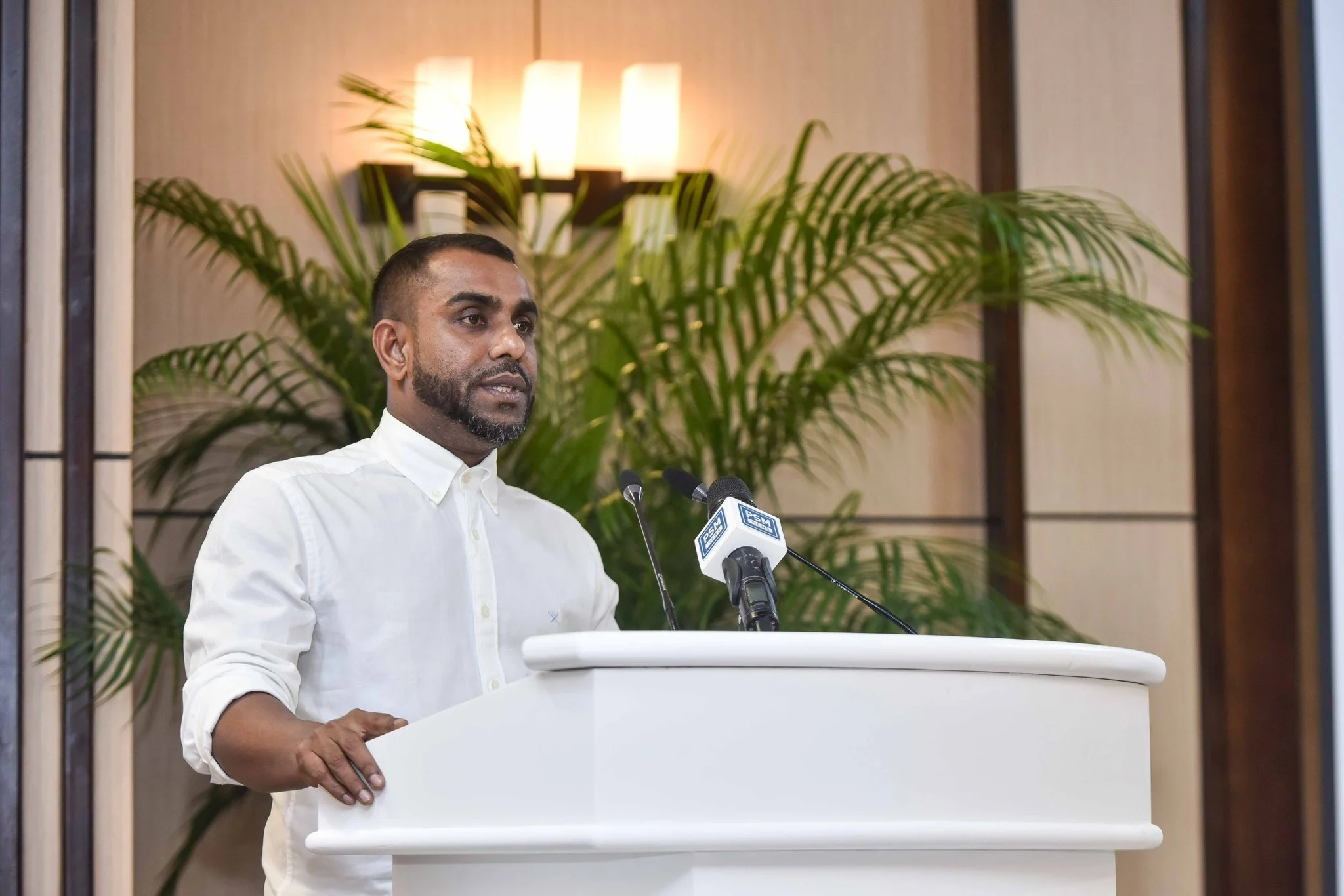 Tourism Minister Ibrahim Faisal