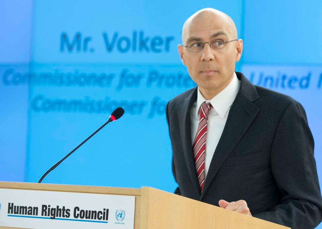 UN high commissioner for human rights, Volker Turk.