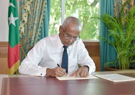 President Ibrahim Mohamed Solih. Photo: President's Office.