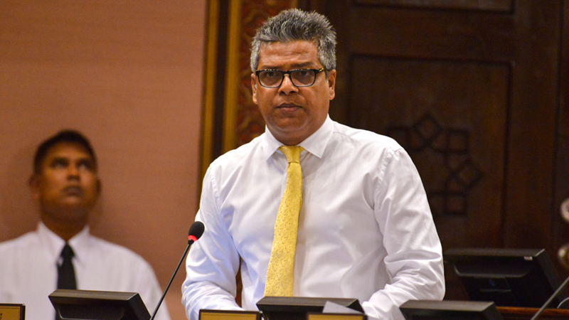 Former Deputy Speaker of the Parliament, Reeko Moosa Manik.