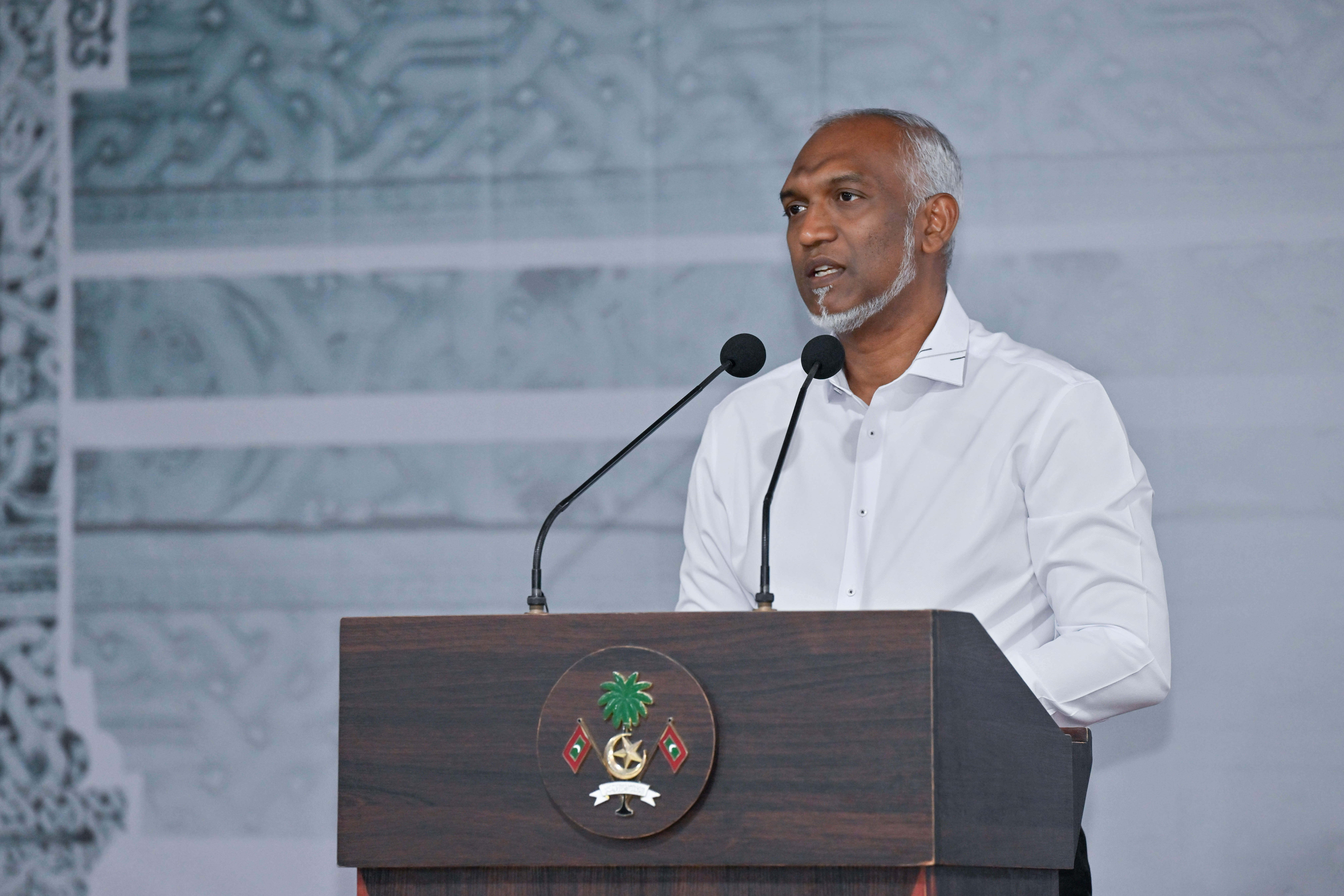 President Dr. Mohamed Muizzu--Photo: PO