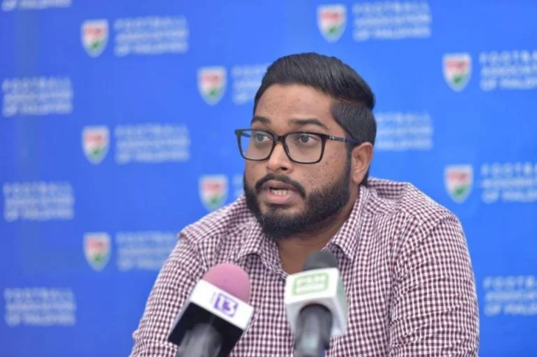 Bassam Adeel Jaleel, President of the Football Association of Maldives (FAM).