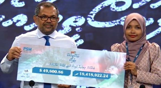 MVR 19 million raised in Telethon for Palestinian people