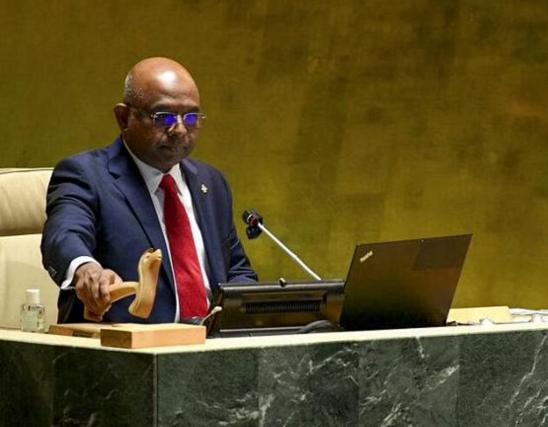 އދގެ އާންމު މަޖިލީހުގެ ރައީސްގެ އިލްތިމާސަށް އައިއޯސީން މަރުހަބާ ކިޔައިފި