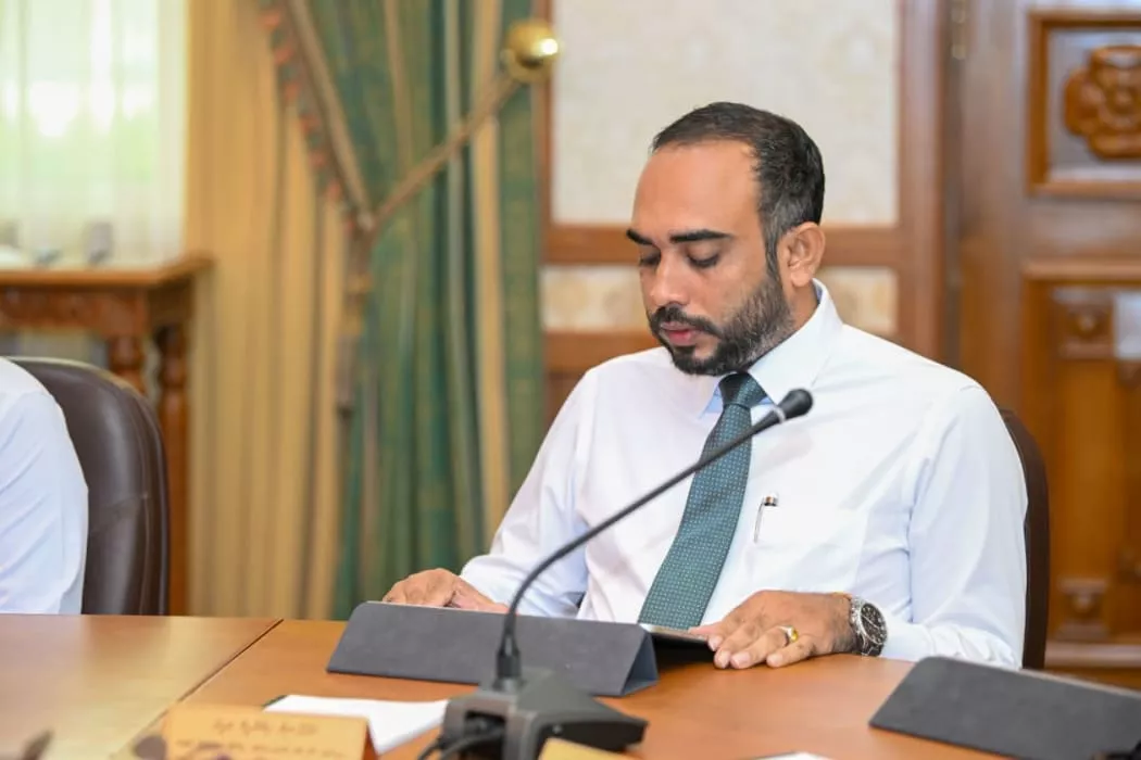 Youth Minister Ibrahim Waheed (Asward)