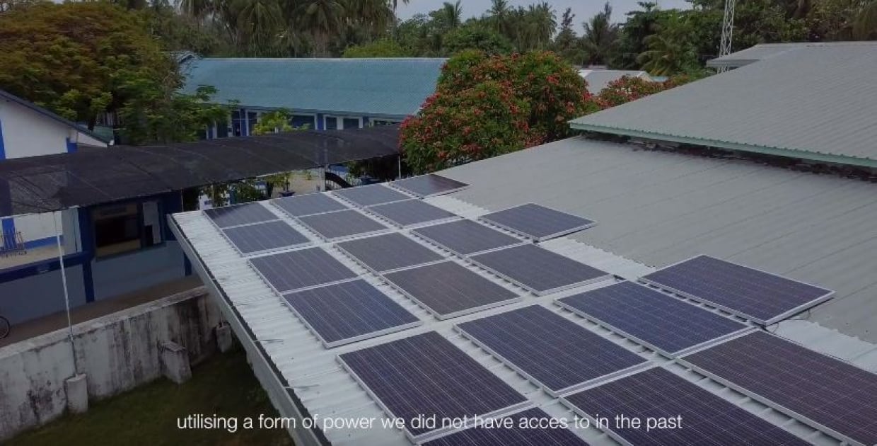 "މަގޭ ސޯލާ" ޕްރޮގްރާމުގެ ދަށުން ގޭބިސީތަކުގައި 783 ކިލޯވޮޓުގެ ސޯލާ ނިޒާމު ހަރުކޮށްފި