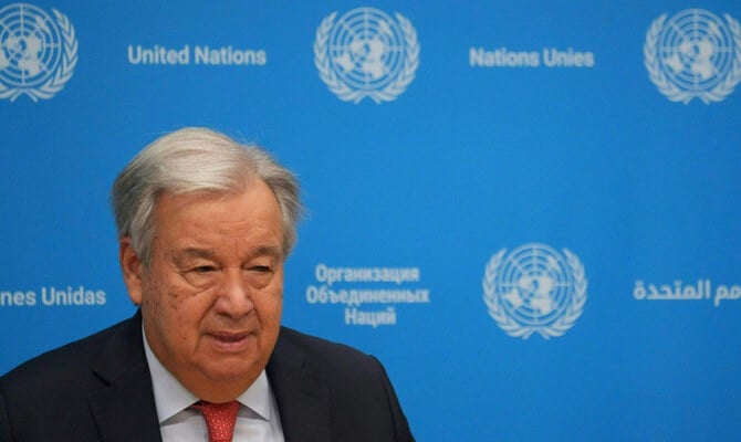 United Nations Secretary-General António Guterres (Photo: AFP)