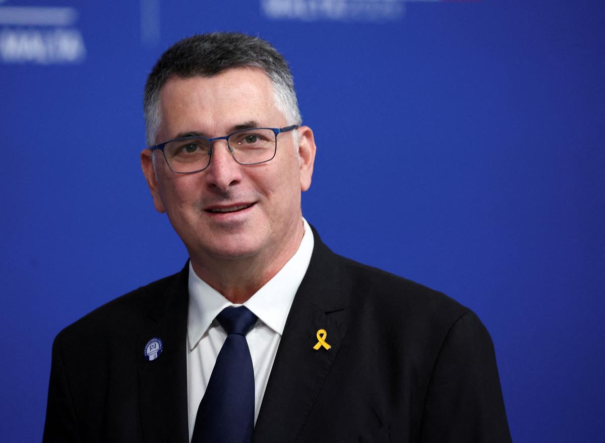 Israel’s Foreign Minister Gideon Saar. | Photo Credit: Reuters