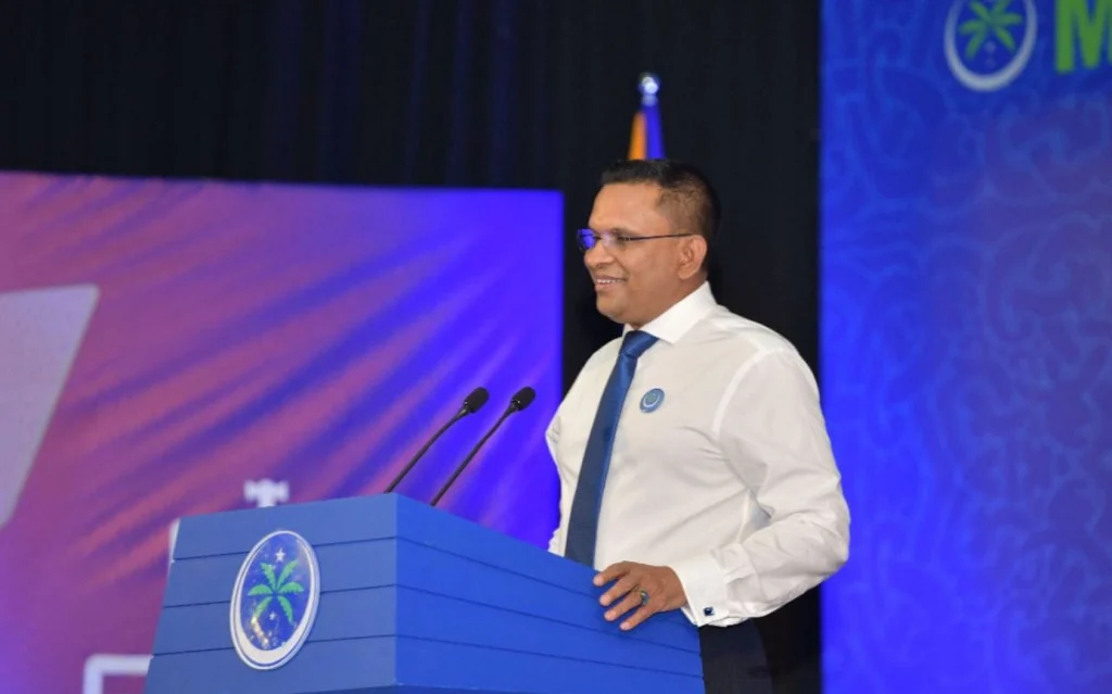 Maldives National Party (MNP) President, Colonel (retd) Mohamed Nazim