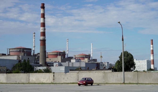 This file photo taken on September 11, 2022 shows a general view of the Zaporizhzhia Nuclear Power Plant in Enerhodar (Energodar), Zaporizhzhia Oblast.