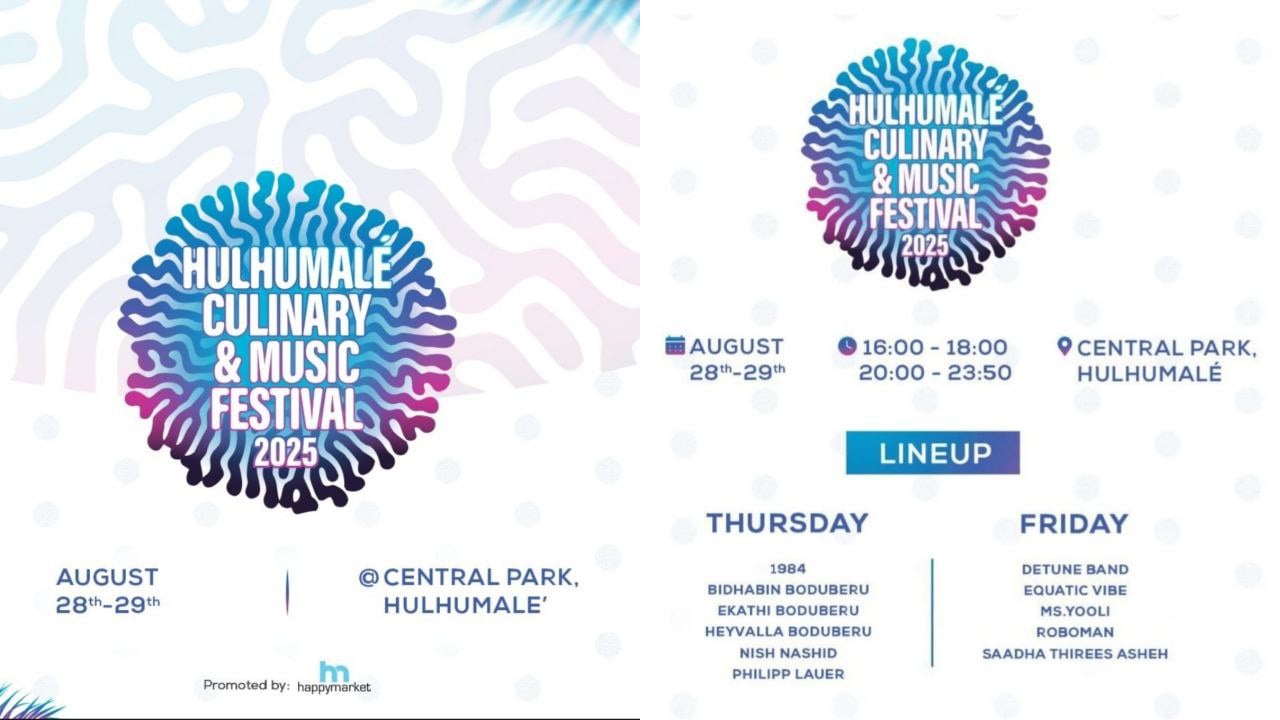 ހެޕީމާކެޓުގެ ހުޅުމާލެ ކަލިނަރީ އެންޑް މިއުޒިކް ފެސްޓިވަލް ފަށައިފި